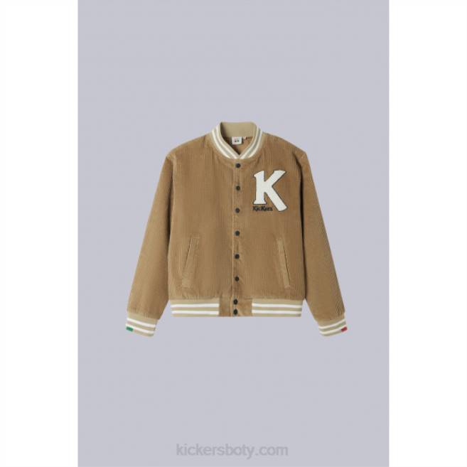 Kickers unisex baseballová bunda béžová JP261019