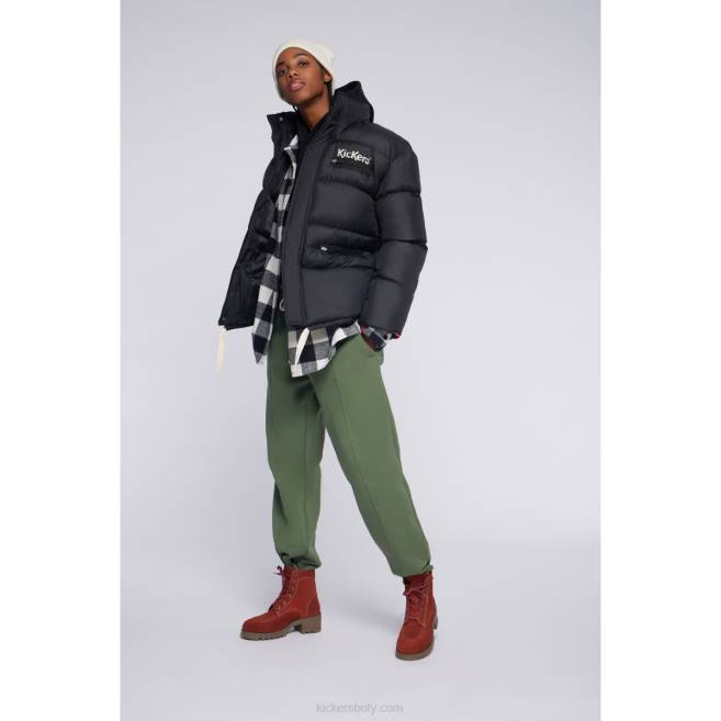 Kickers unisex péřová bunda černá JP261075