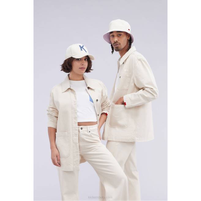 Kickers unisex pracovní bunda béžová JP261020