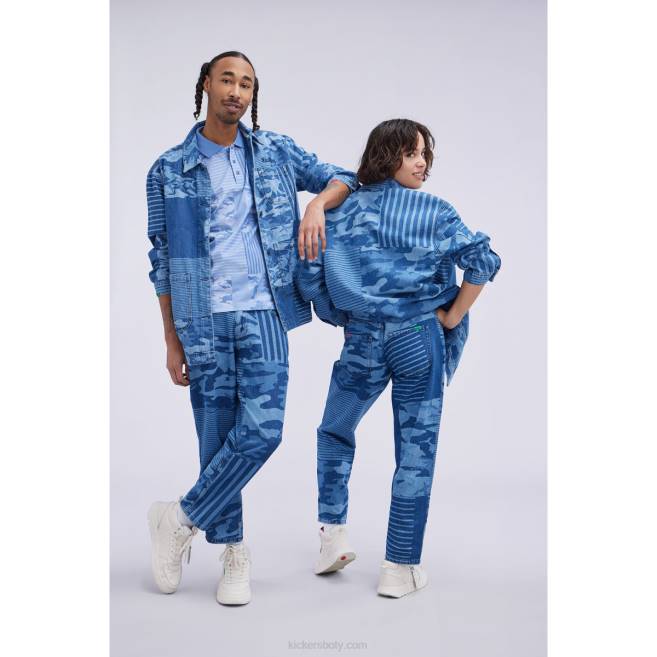 Kickers unisex pracovní bunda modrá JP261021