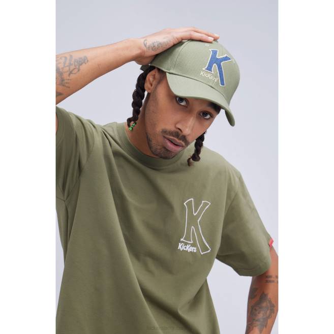 Kickers unisex velká khaki čepice JP261044