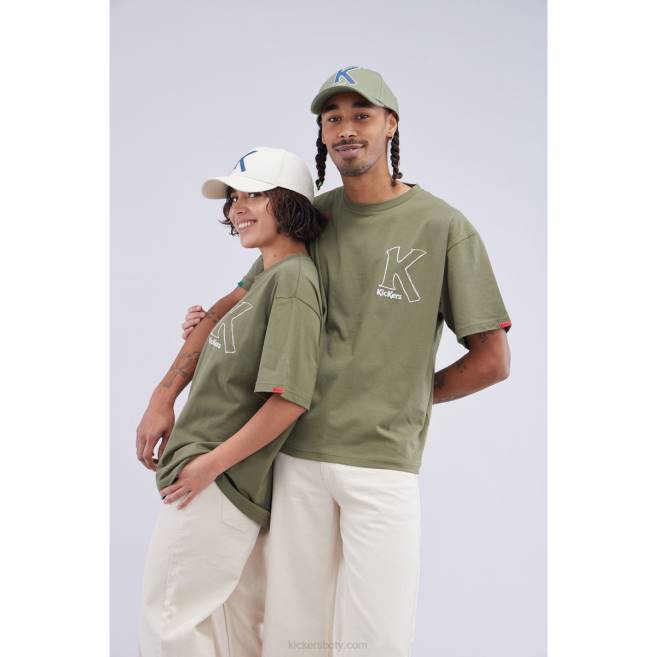 Kickers unisex velká khaki čepice JP261044