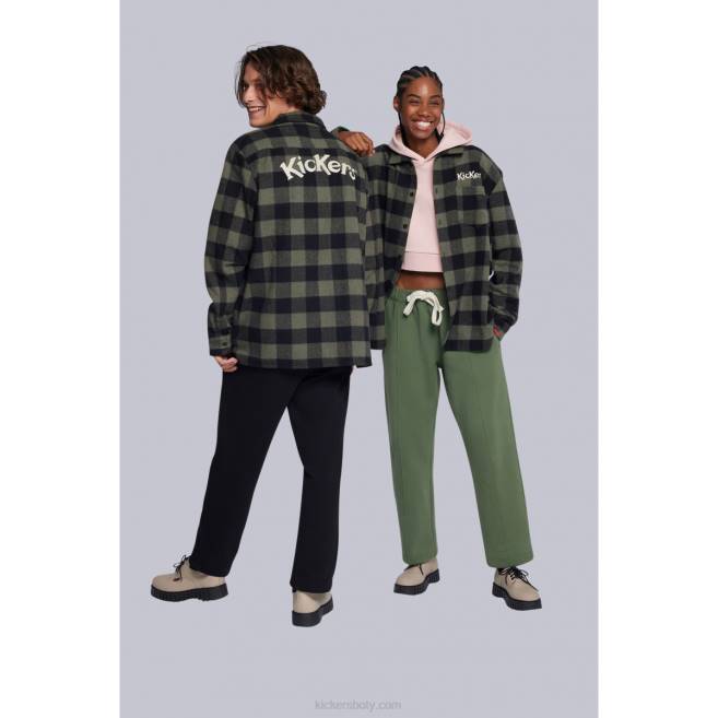 Kickers unisex khaki košile JP261079