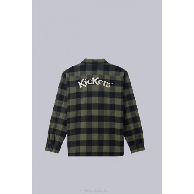 Kickers unisex khaki košile JP261079