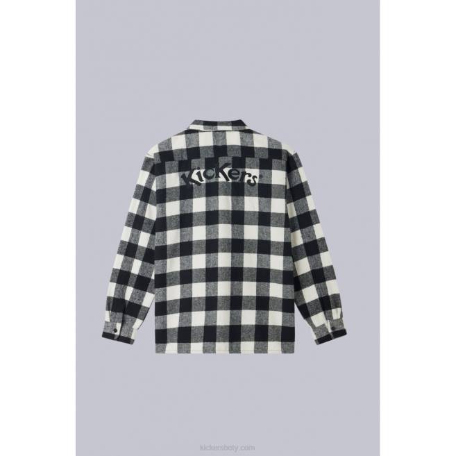 Kickers unisex košile černá JP261078