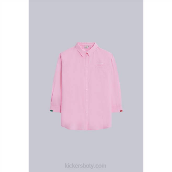 Kickers unisex košilové šaty růžové JP261048