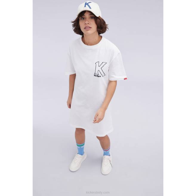 Kickers unisex tričko béžové šaty JP261054