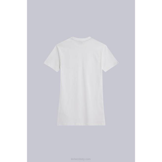 Kickers unisex tričko béžové šaty JP261054