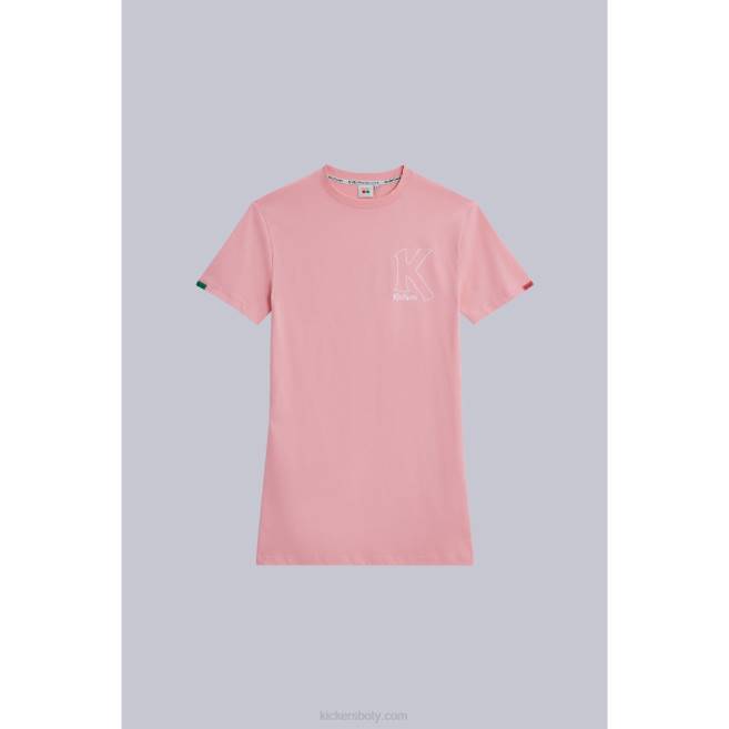 Kickers unisex tričko růžové šaty JP261053