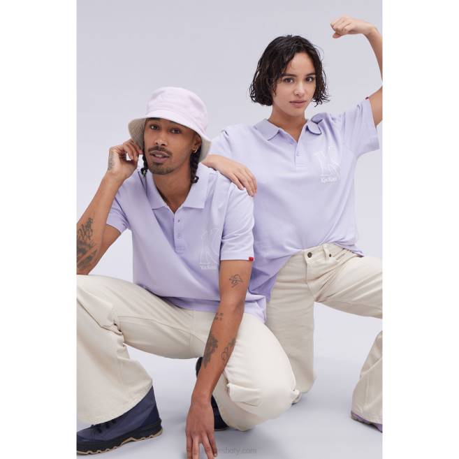 Kickers unisex velké k polokošile fialové JP261047