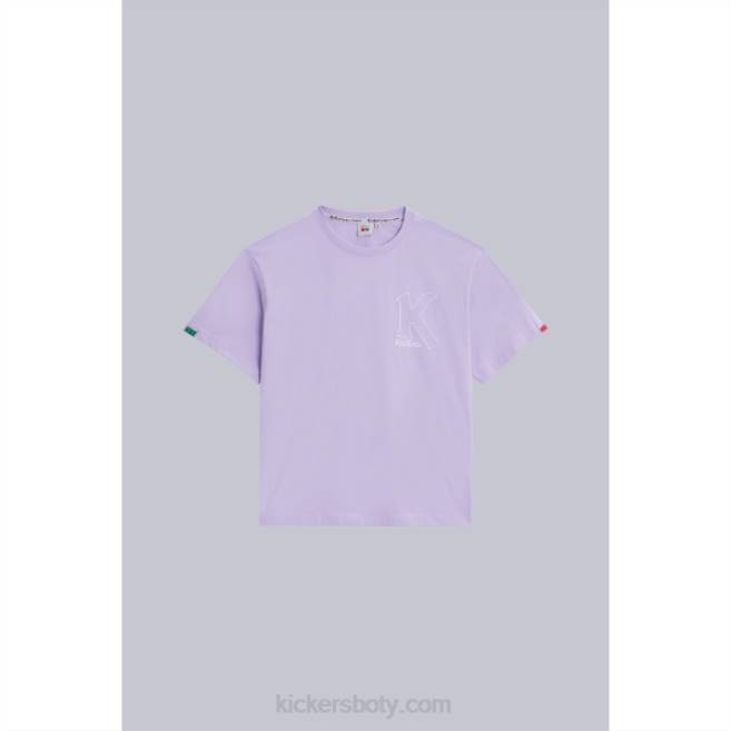 Kickers unisex velké k triko fialové JP261033