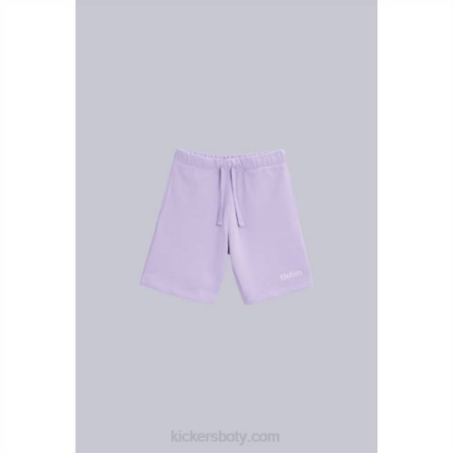 Kickers unisex fleecová krátká fialová JP261059