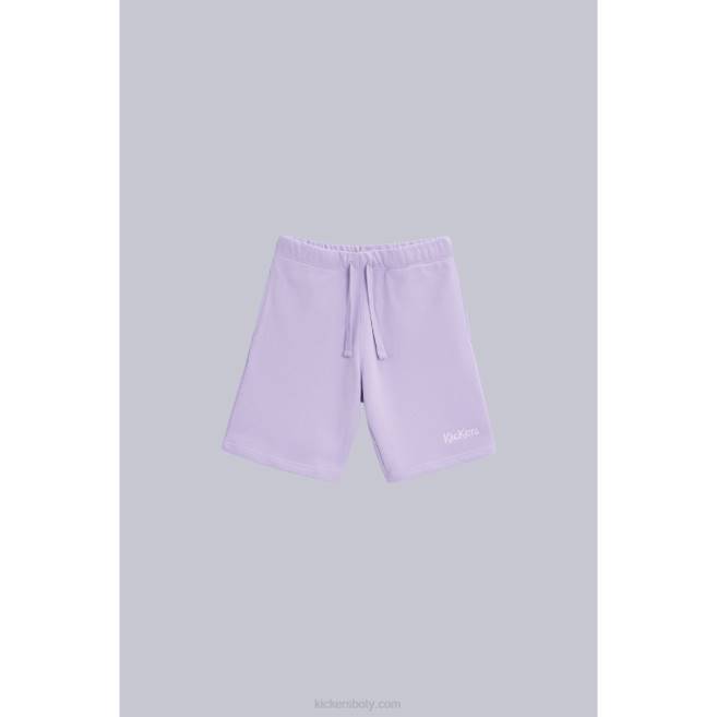 Kickers unisex fleecová krátká fialová JP261059