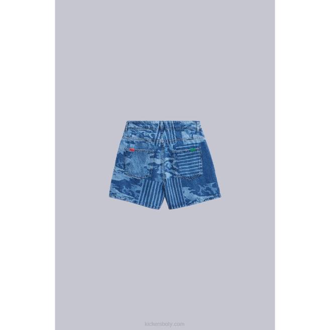 Kickers unisex krátké modré JP261051