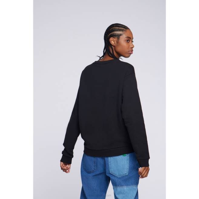 Kickers unisex kulatý výstřih černý JP261025