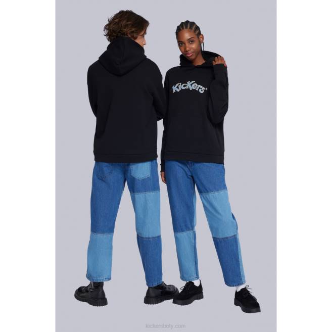 Kickers unisex mikina černá JP261041