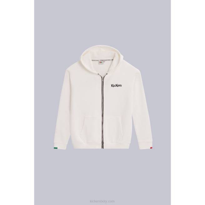 Kickers unisex mikina na zip béžová JP261016