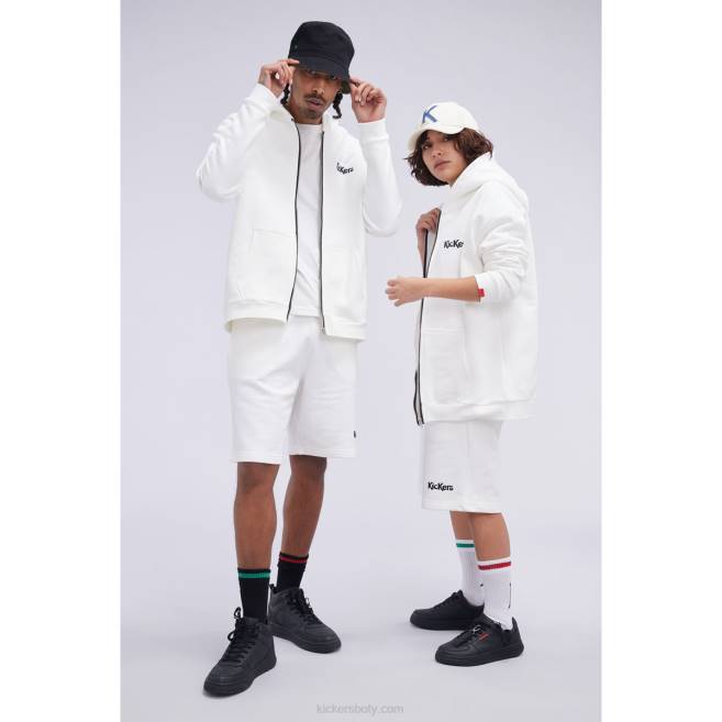 Kickers unisex mikina na zip béžová JP261016