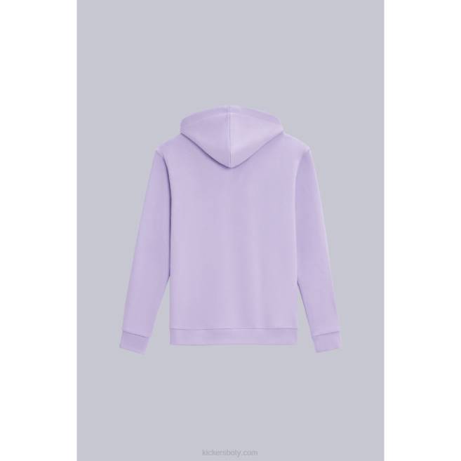 Kickers unisex mikina na zip fialová JP261017