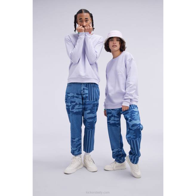 Kickers unisex velký svetr k fialový JP261026