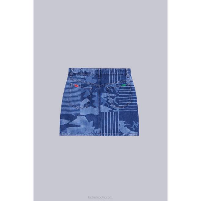 Kickers unisex sukně modrá JP261052