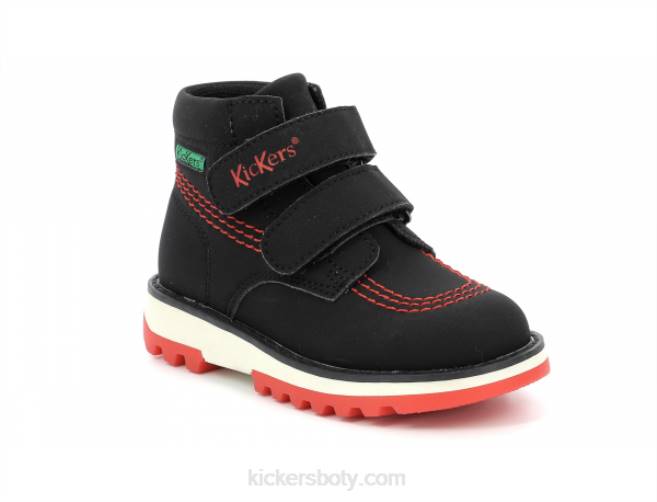 Kickers děti kickfun lesklá černá JP26811