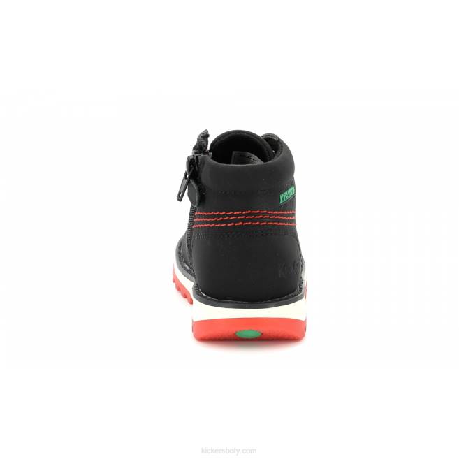 Kickers děti kickrally20 lesklé černé JP26818