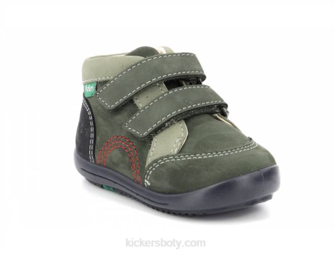 Kickers děti kinop další khaki JP26929