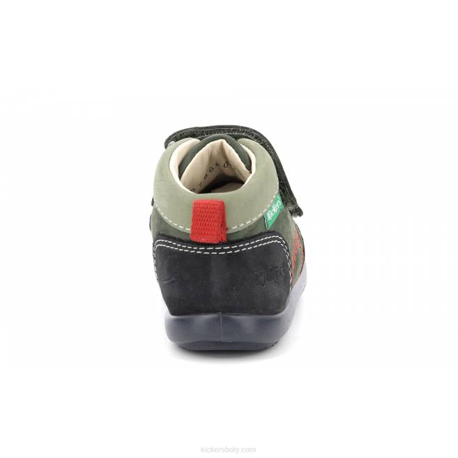 Kickers děti kinop další khaki JP26929