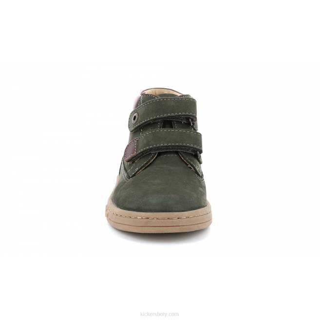 Kickers děti nevkusné khaki JP26847