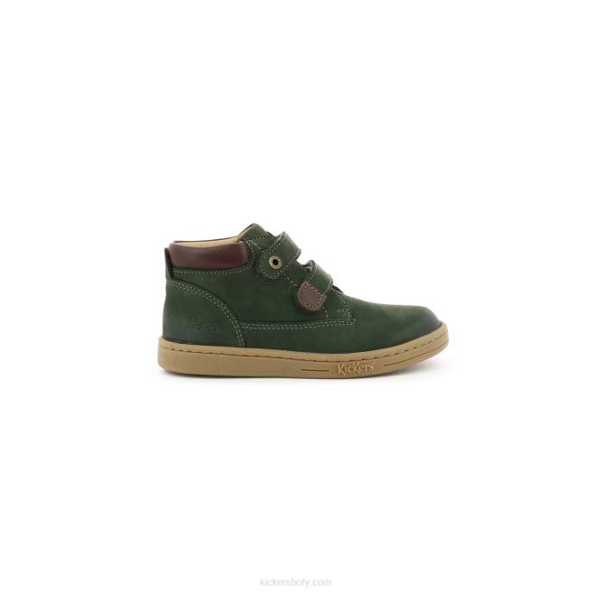 Kickers děti nevkusné khaki JP26910
