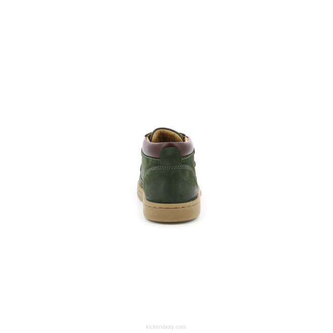 Kickers děti nevkusné khaki JP26910