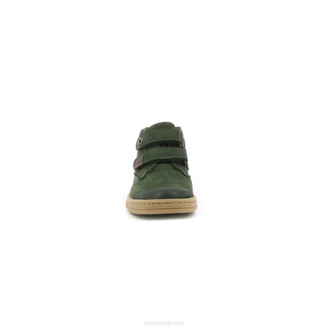 Kickers děti nevkusné khaki JP26910