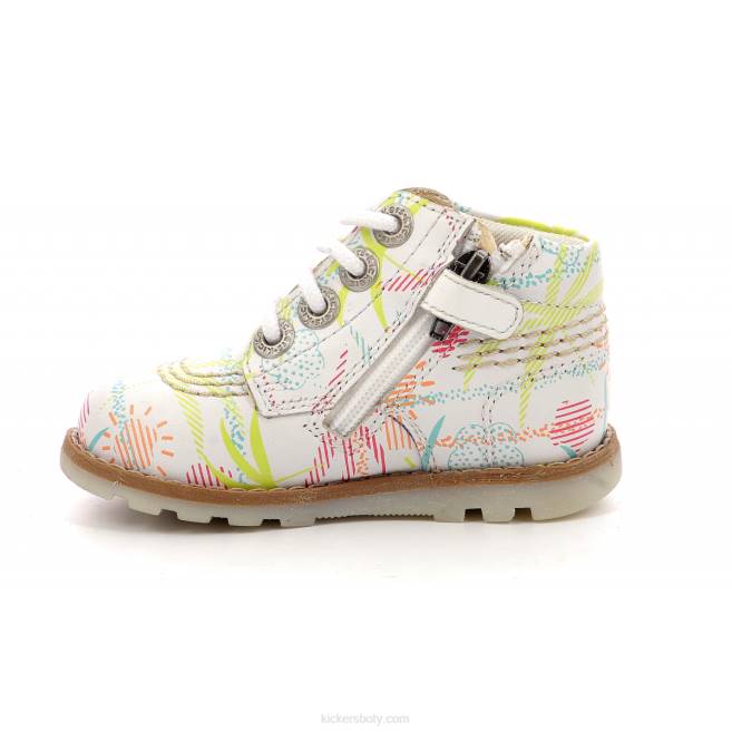 Kickers děti nononeo bílé slunce JP26865