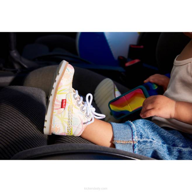 Kickers děti nononeo bílé slunce JP26865