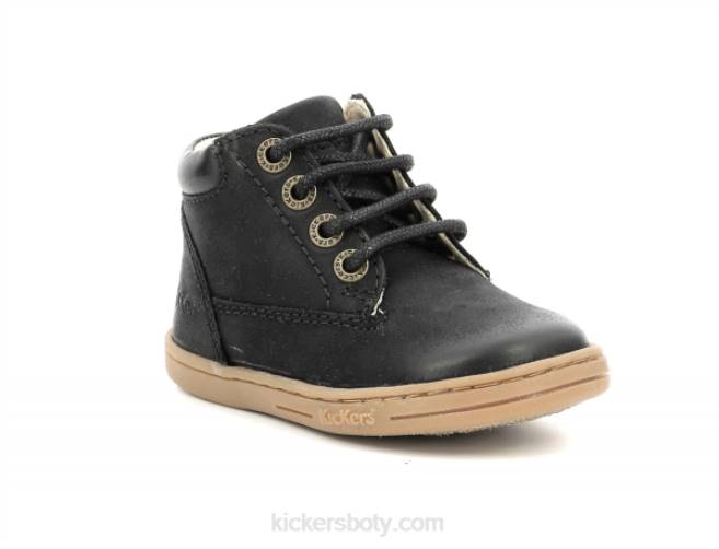 Kickers děti tackland černá JP26856