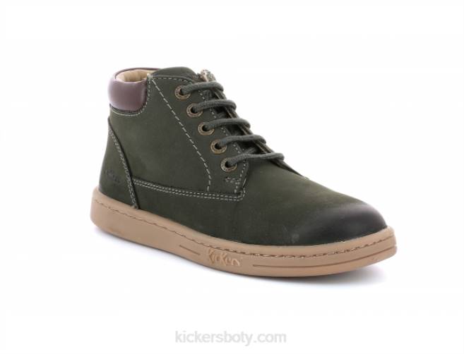 Kickers děti tackland khaki JP26868