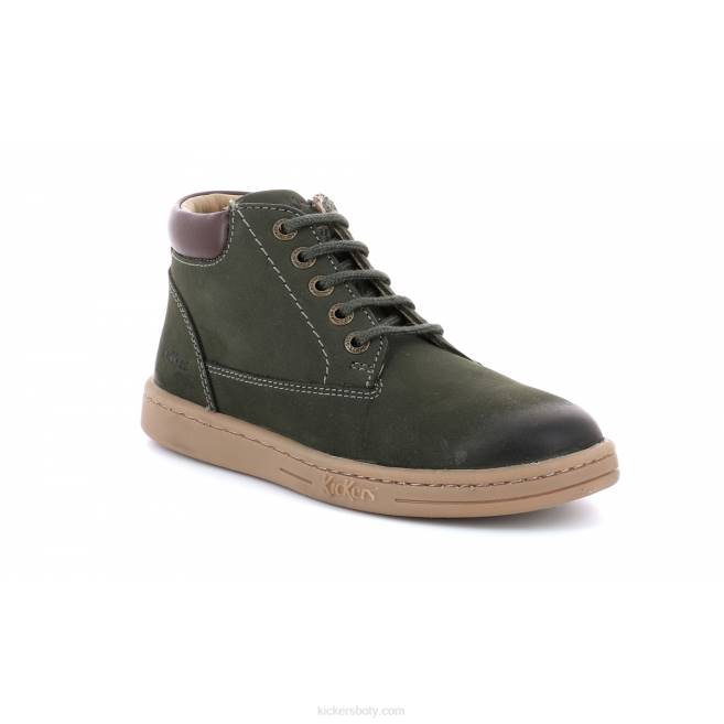Kickers děti tackland khaki JP26868
