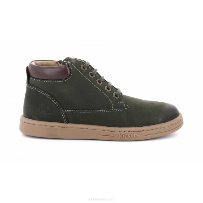 Kickers děti tackland khaki JP26868