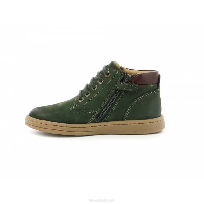 Kickers děti tackland khaki JP26907