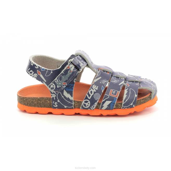 Kickers děti Summertan Navy Street JP26395