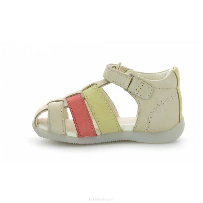 Kickers děti bigflo-2 tmavě béžová JP26383