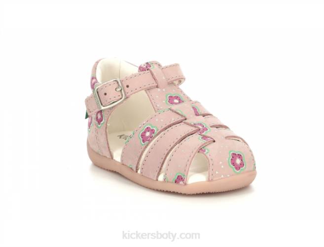 Kickers děti bigfly-2 růžový květ JP26546