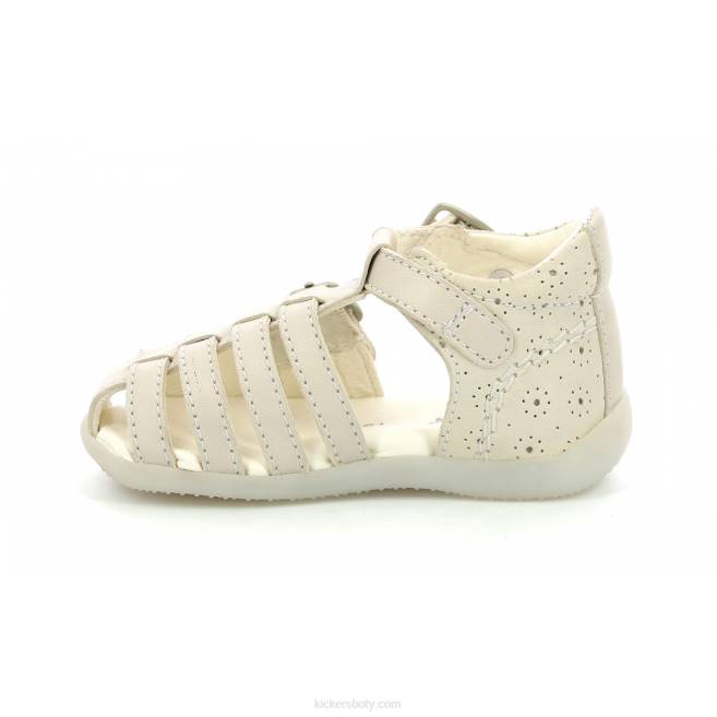 Kickers děti bigfor white perfo JP26491