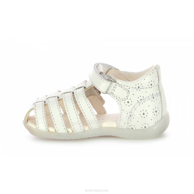 Kickers děti bigkro bílá perfo JP26534