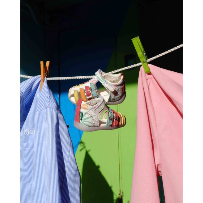 Kickers děti bigkro bílé slunce JP26705