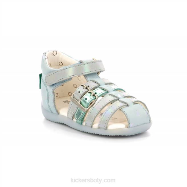 Kickers děti bigkro světle modrá plumetis JP26669