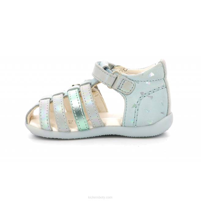 Kickers děti bigkro světle modrá plumetis JP26669