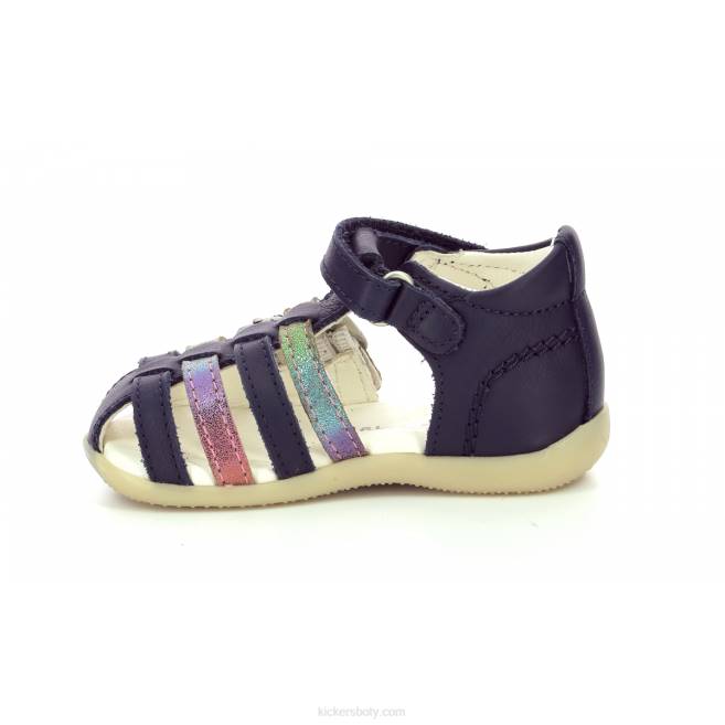 Kickers děti bigkro tmavě modrá metalizovaná JP26423