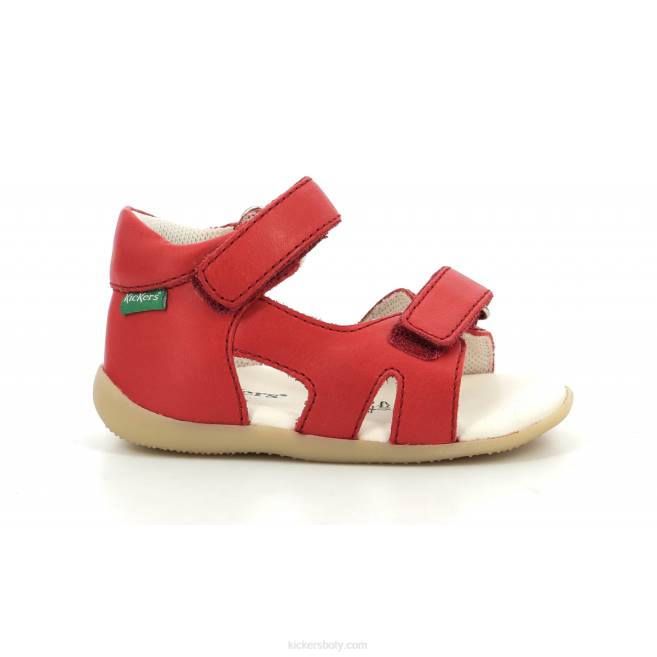 Kickers děti binsia-2 červená JP26653